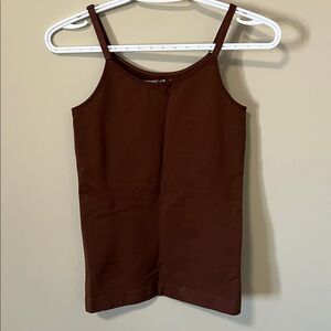 Shapermint Essentials All Day Every Day Cami Women's Top Chocolate Size XL